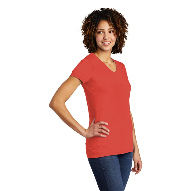 AllMade Women's Tri-Blend V-Neck Tee 105