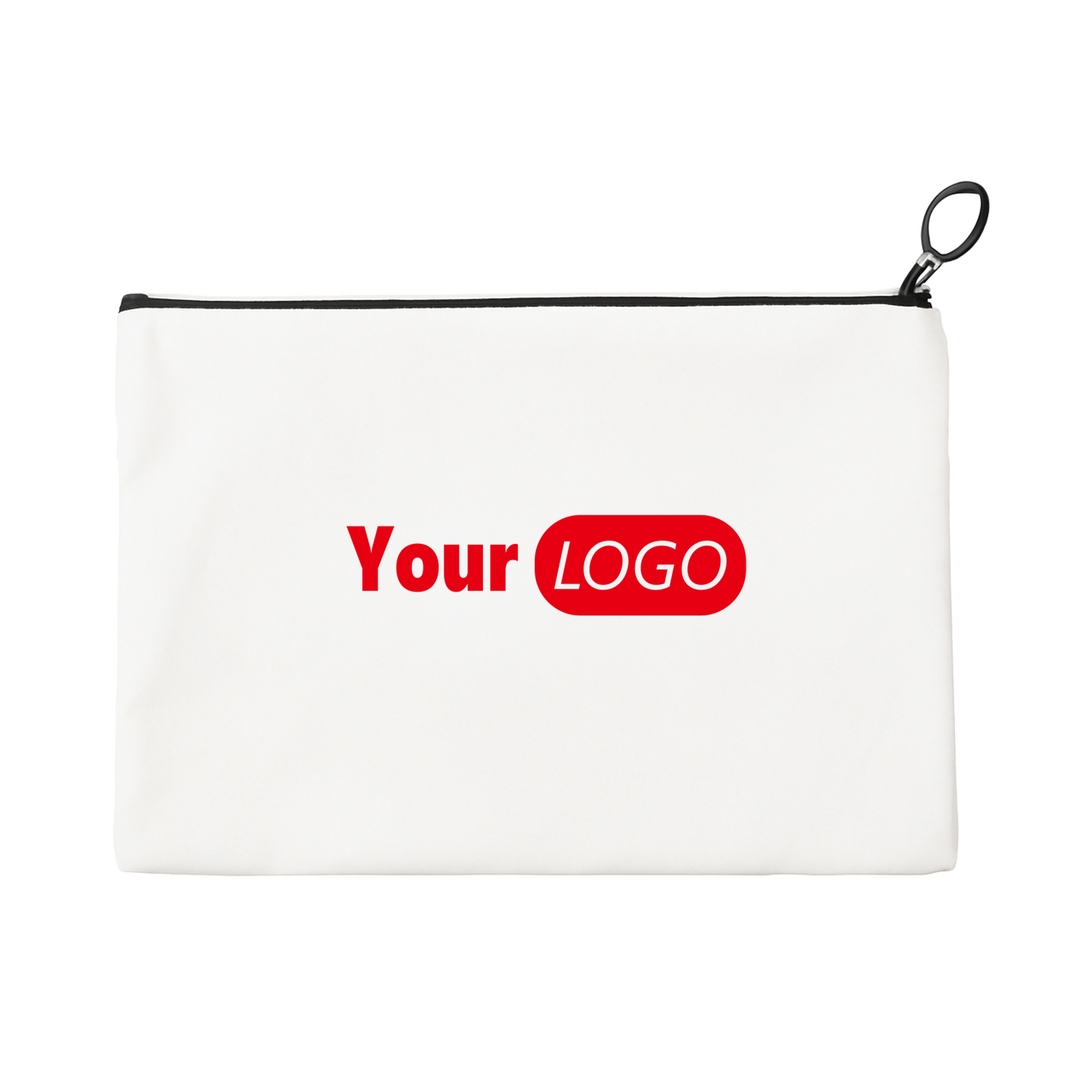 Solid Color Zippered Pouch 2