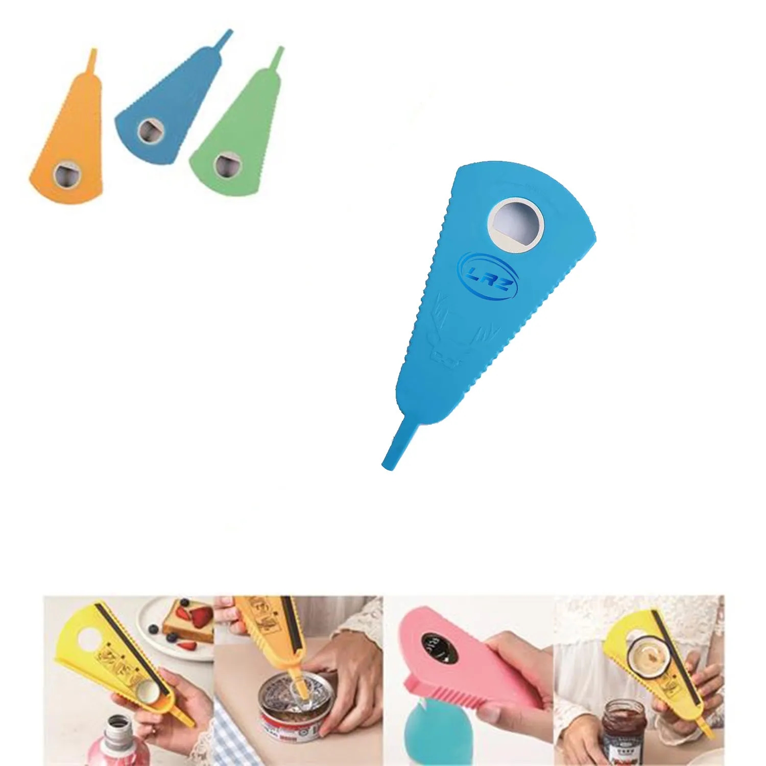 Multi-function Tool Jar Bottle Opener 3
