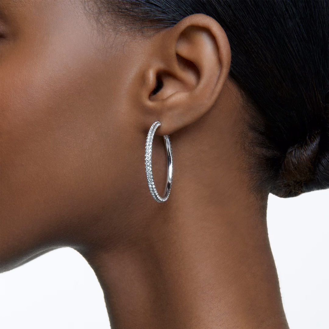 Swarovski® Dextera Hoop Earrings 9
