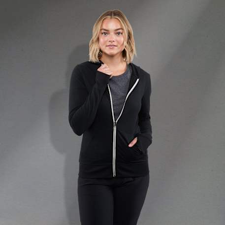 Women's Garner Knit Full Zip Hoody 148