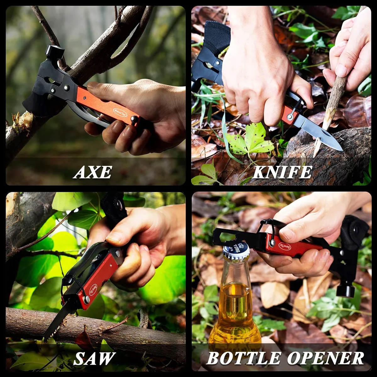 14 in 1 Multitool Camping Tool 4
