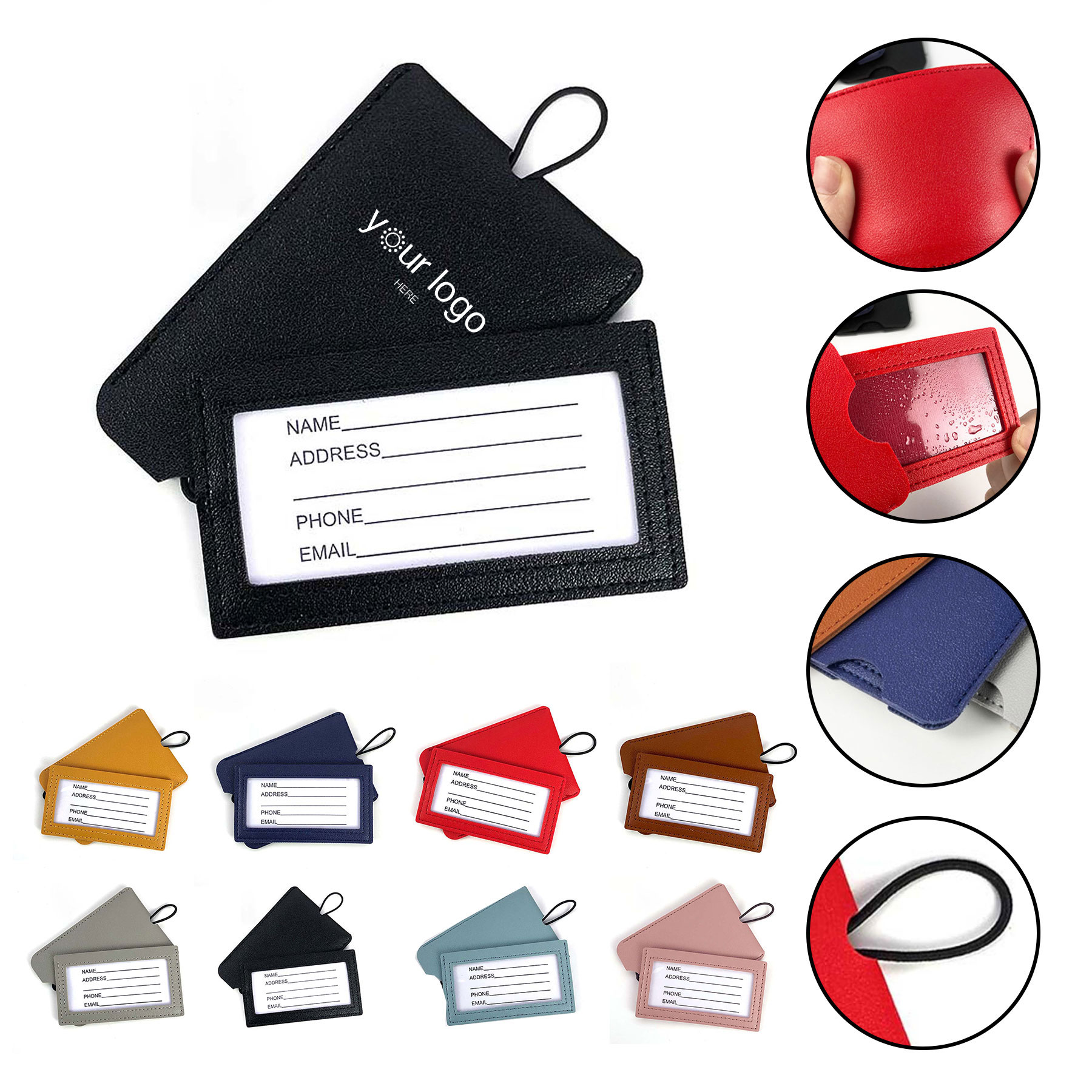 Retractable Suitcase Luggage Tag 2