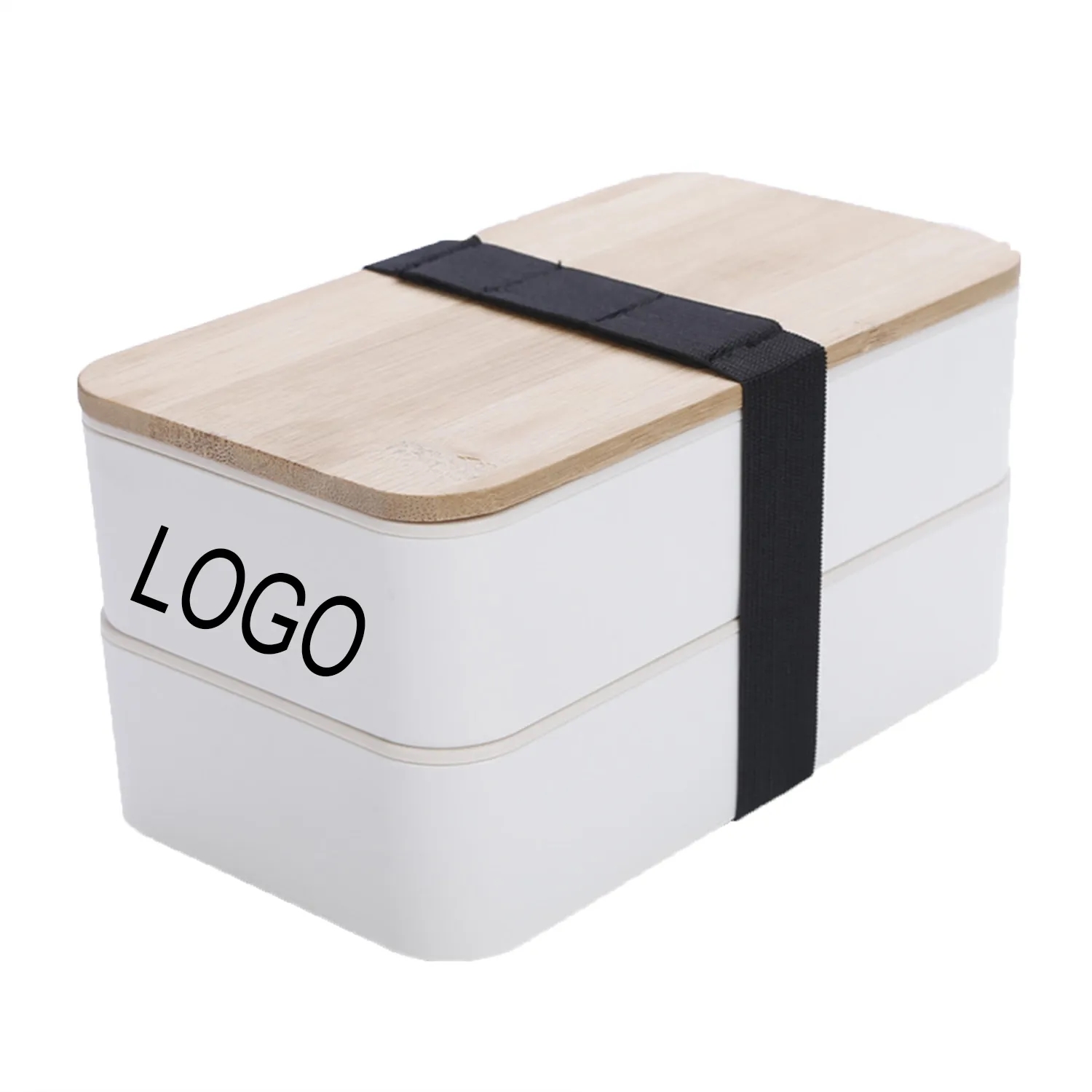 Portable Double-Layer Eco-Friendly Lunch Box 2