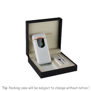 Round Dual Arc Lighter With Sensor Activation And USB Charging 23