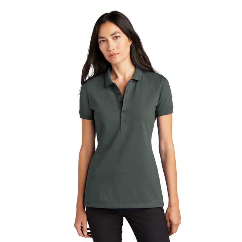 Mercer+Mettle Women's Stretch Heavyweight Pique Polo 18