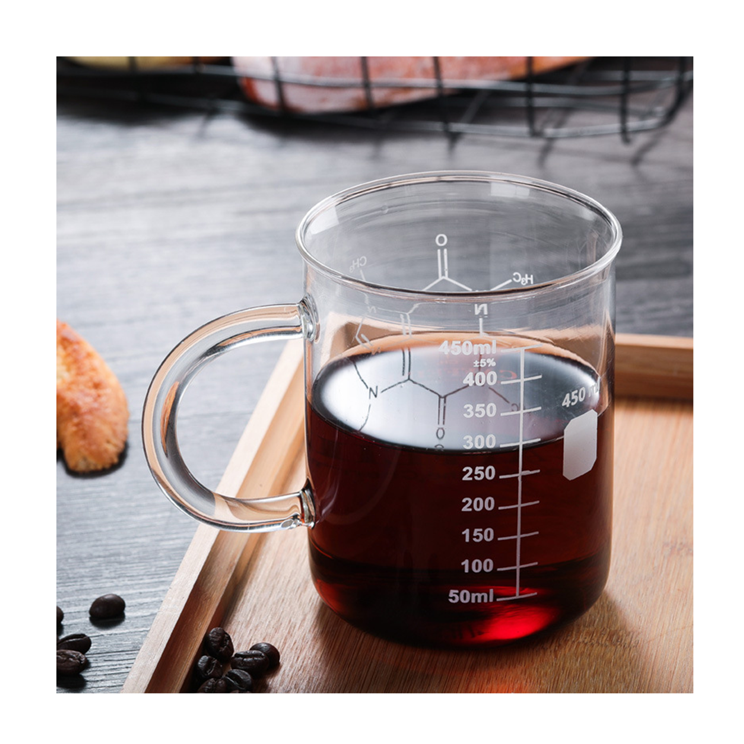 16oz Borosilicate Glass Measuring Mug w/Handle 10