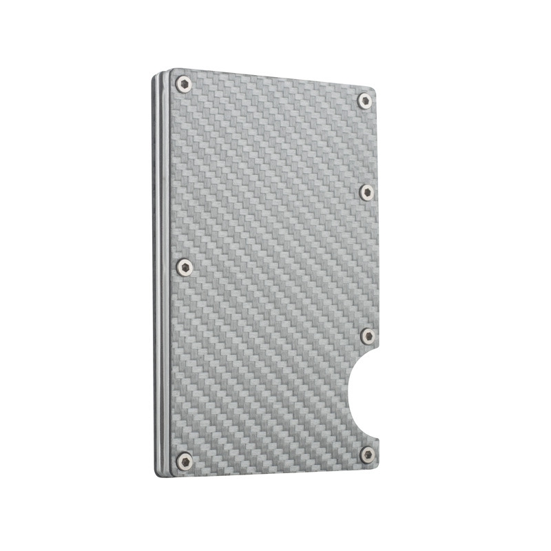 Rfid Blocking Carbon Fibre Card Holder Wallet 5