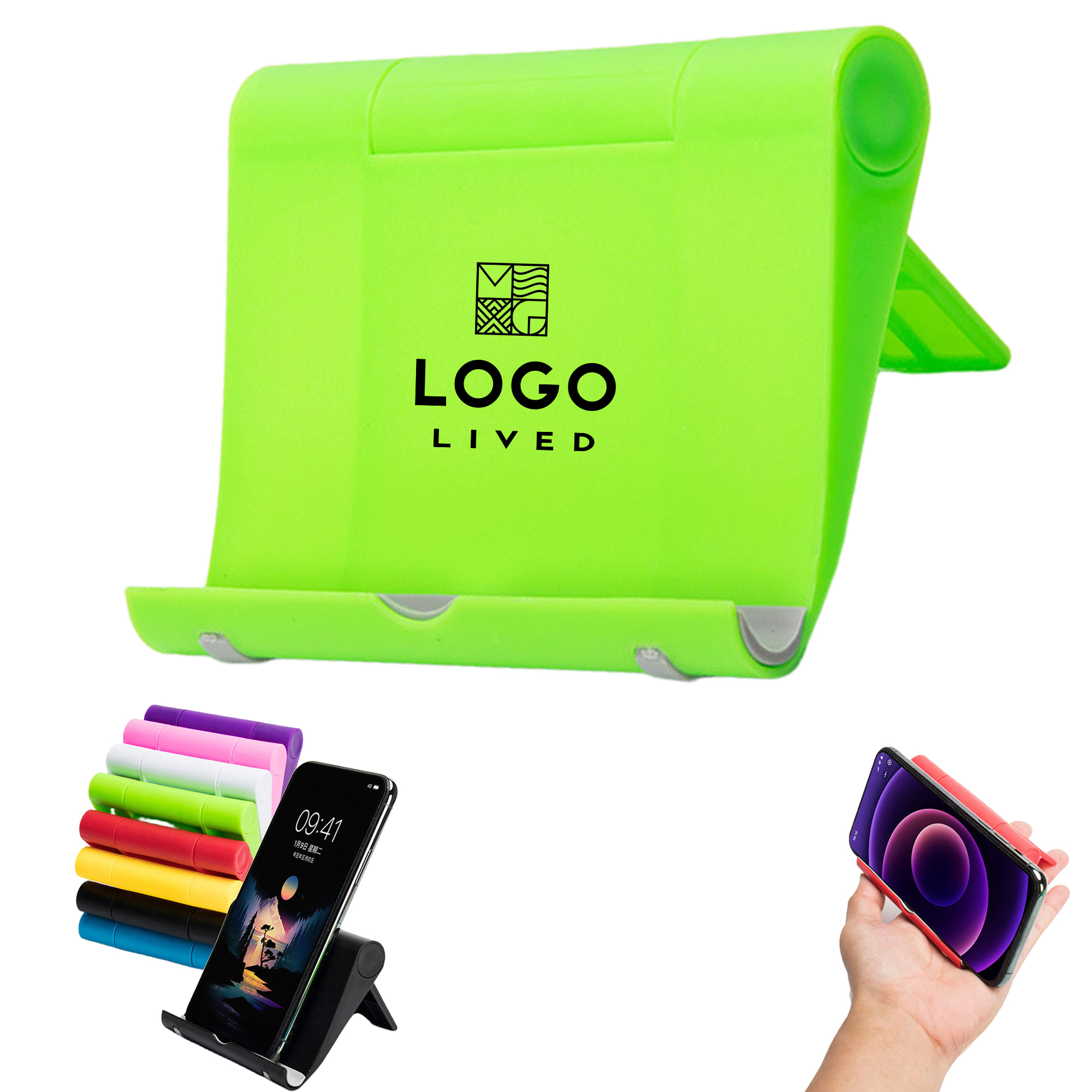 Adjustable Desktop Mobile Phone Holder Tablet Stand 5
