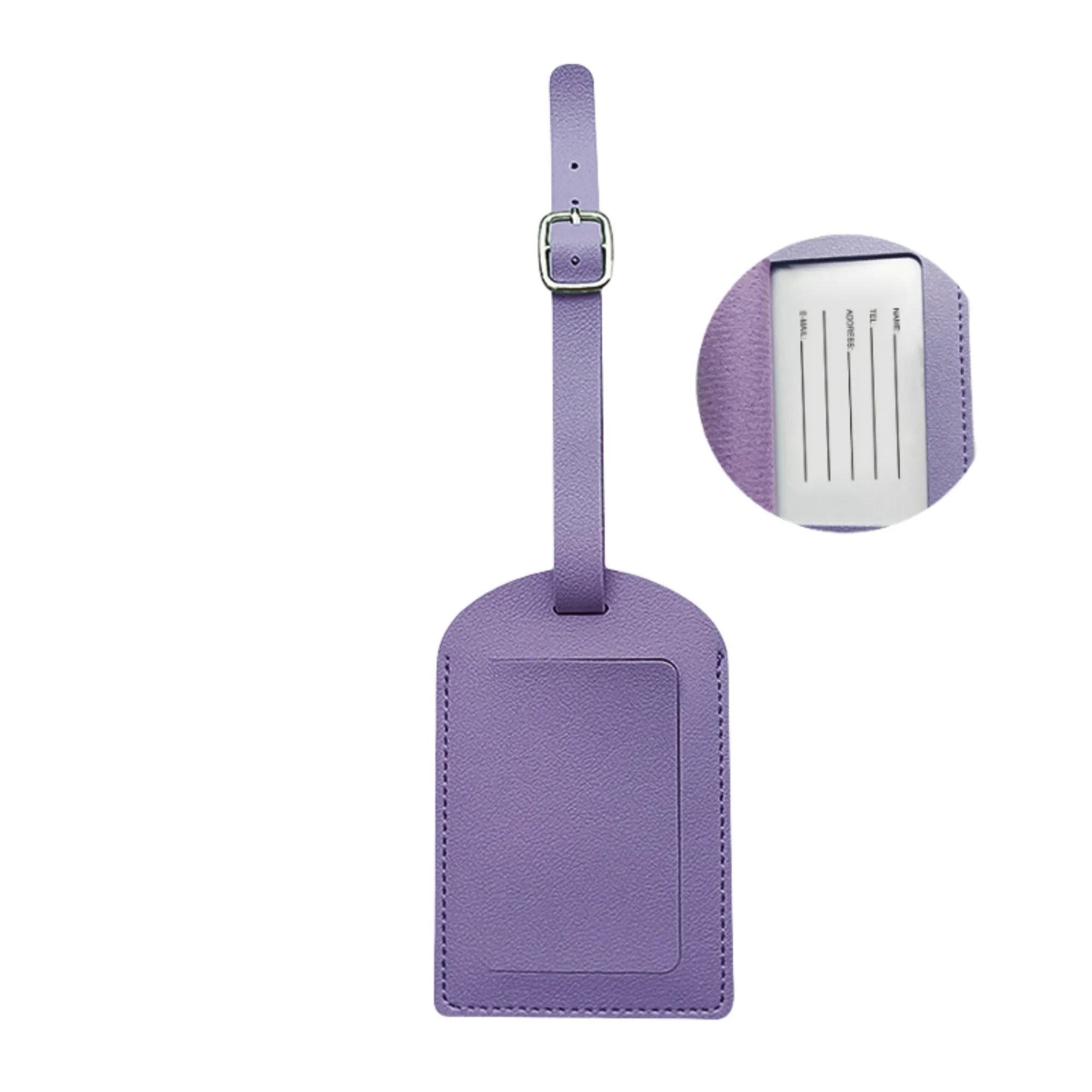 Dual Flip Multifunctional Thickened PU Luggage Tag 14
