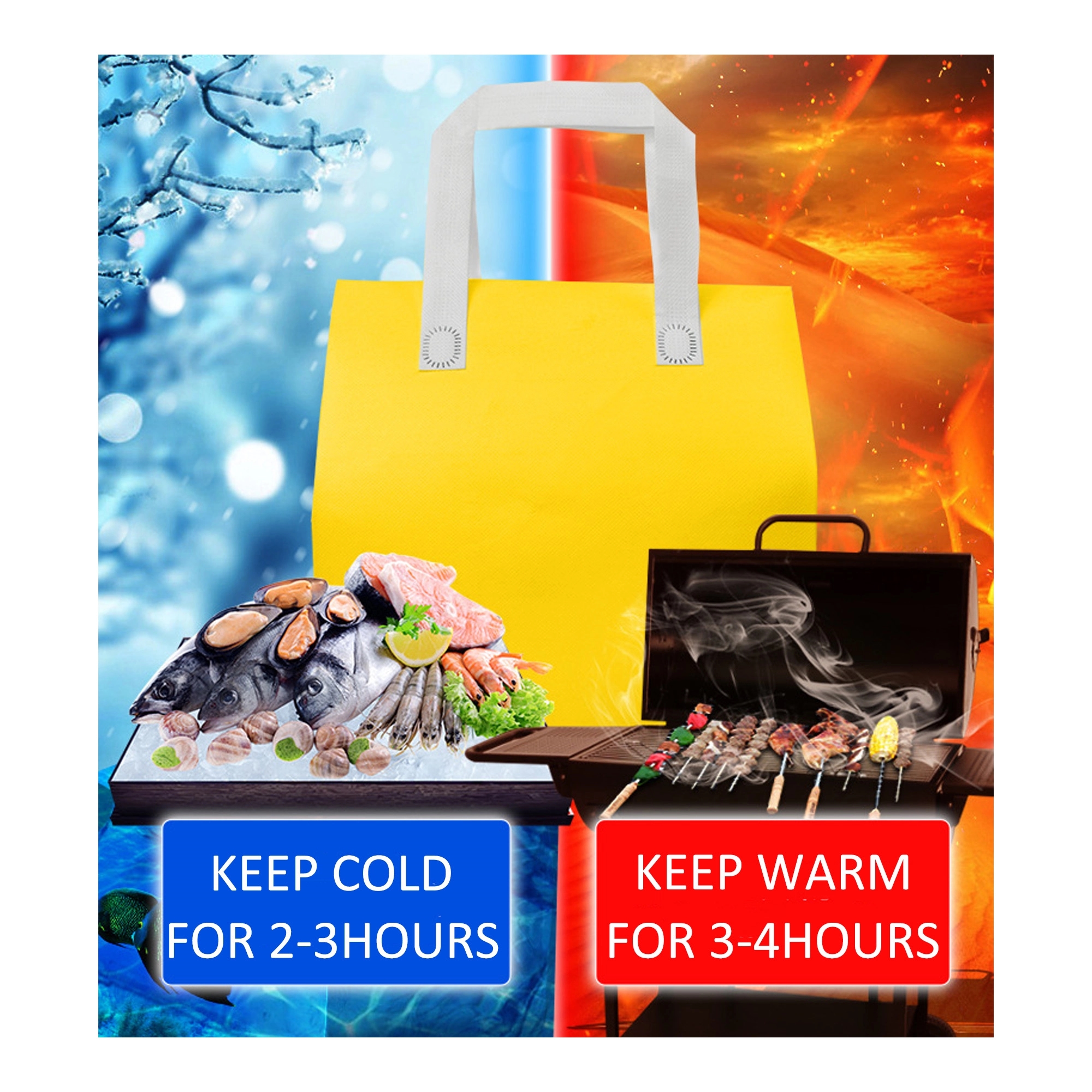 Insulated Lunch Tote Bag MOQ100 2