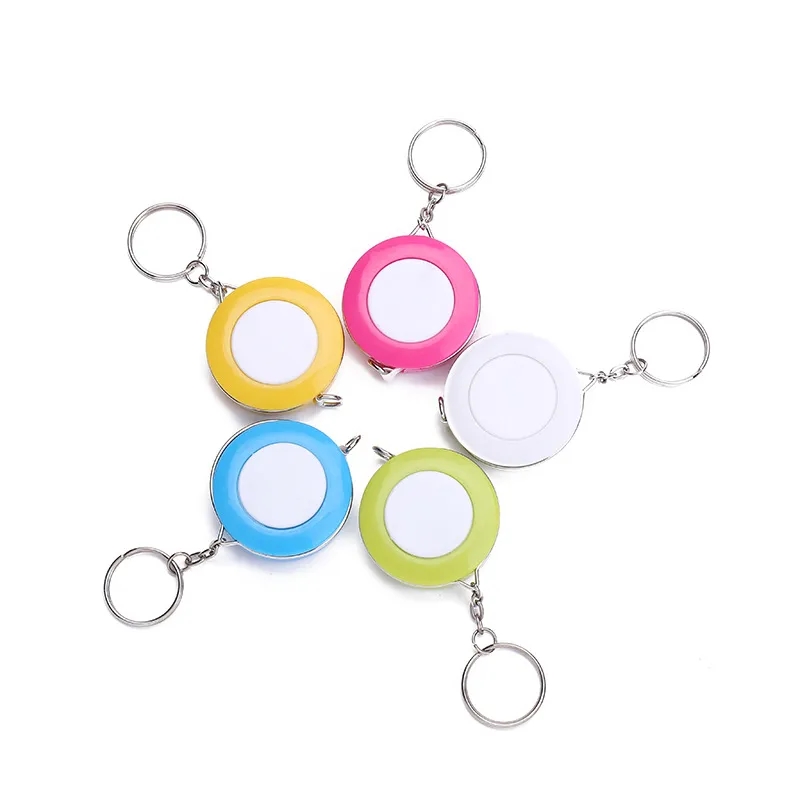 Candy-Colored Key Chain Tape Measure 7