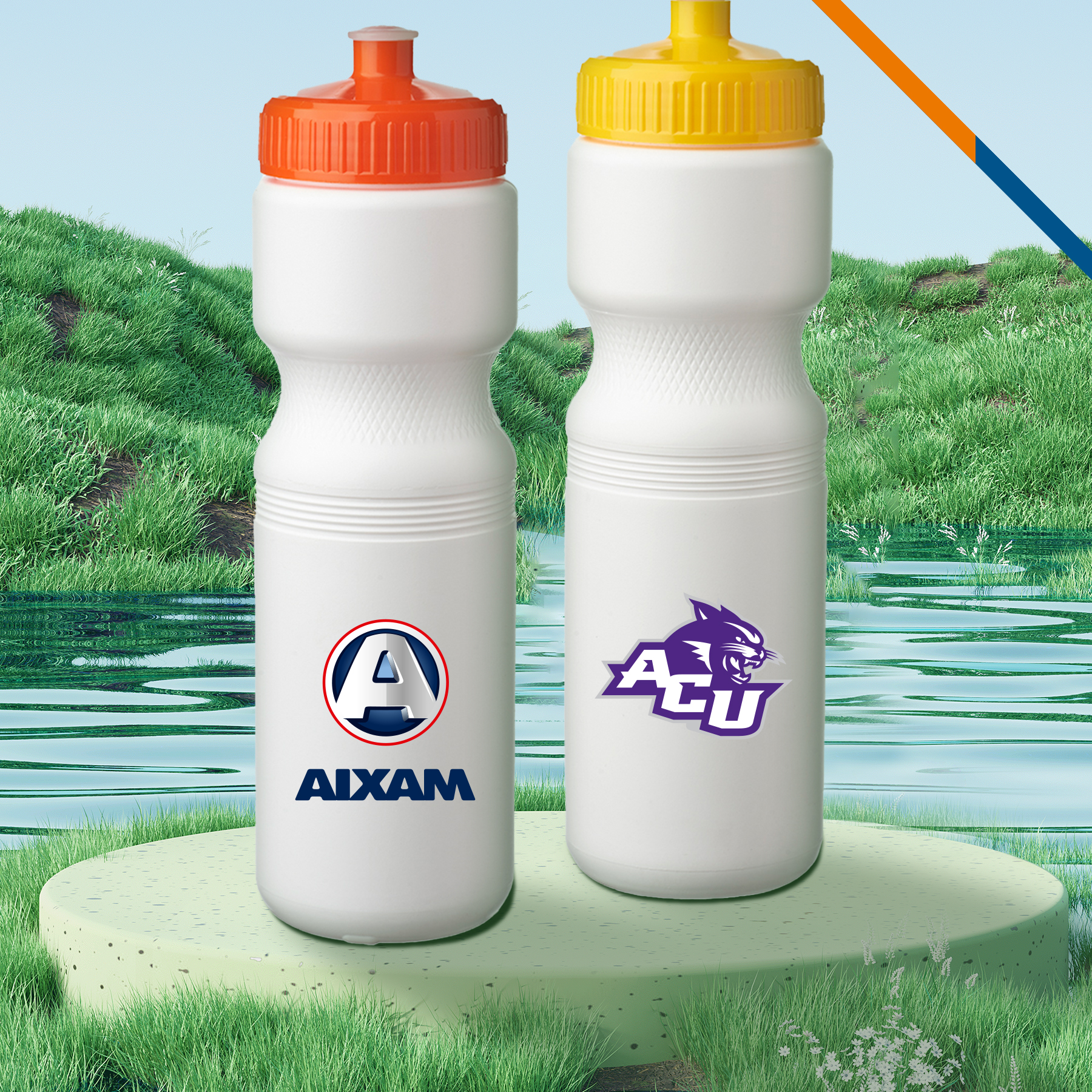 Sigman Plastic Water Bottle - 28 OZ. 9