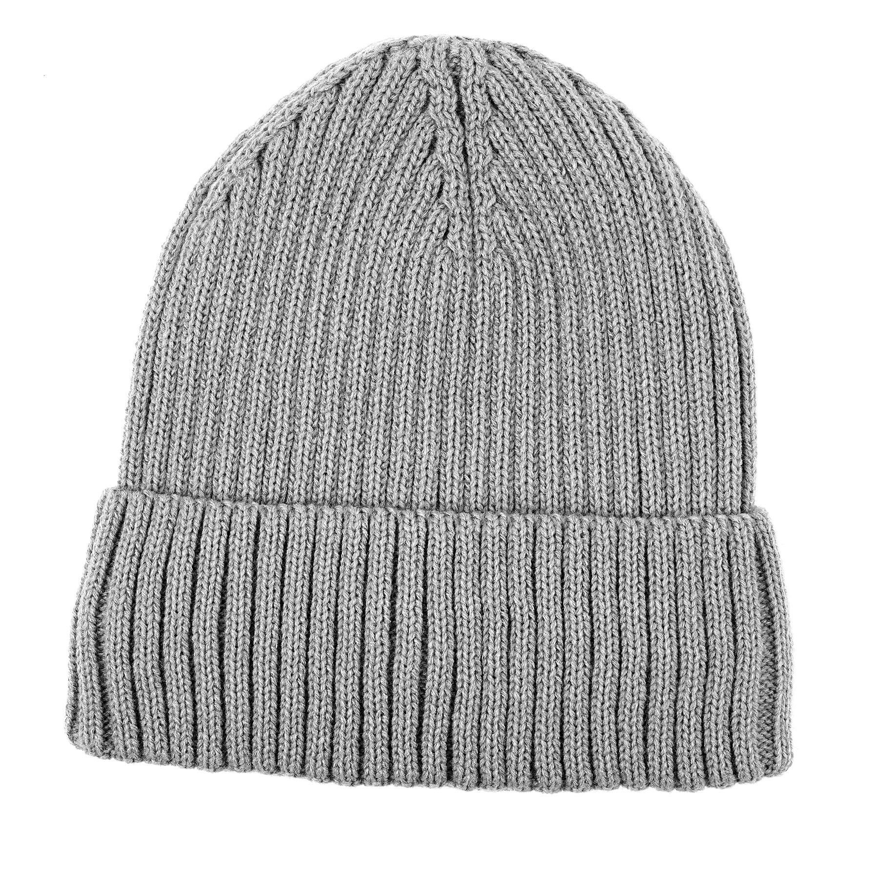 Winter Ribbed Cuffed Knit Beanie 9