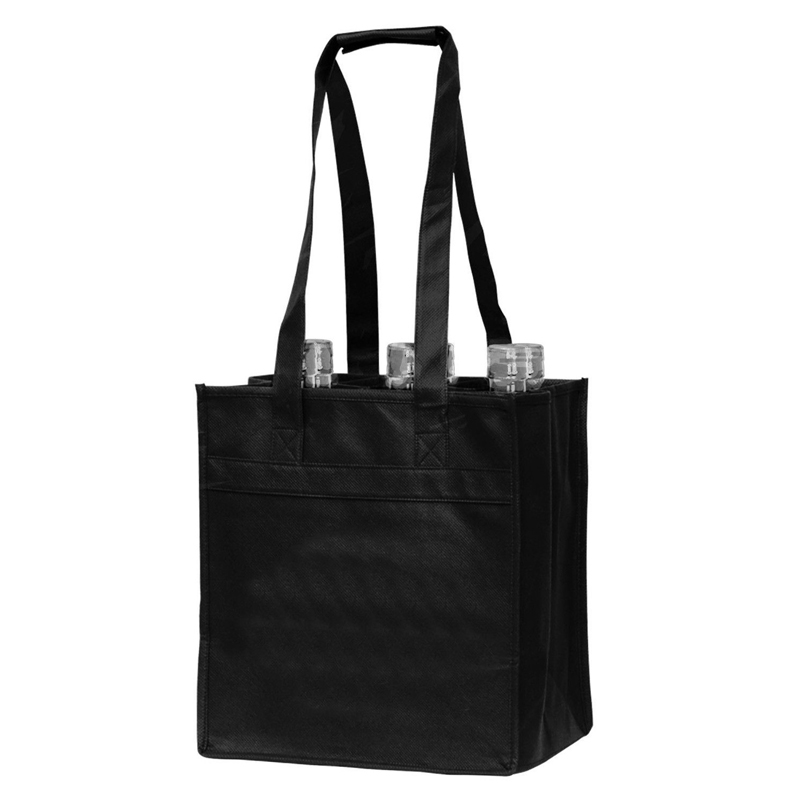 6 Bottle Wine Carrier Tote Bag 2