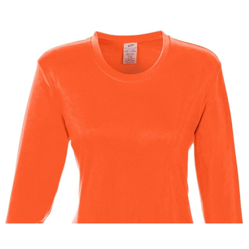 UltraClub Ladies' Cool & Dry Performance Long-Sleeve Top 7