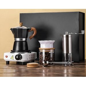 7pcs Portable Espresso Coffee Maker Set With Premium Gift Box 5