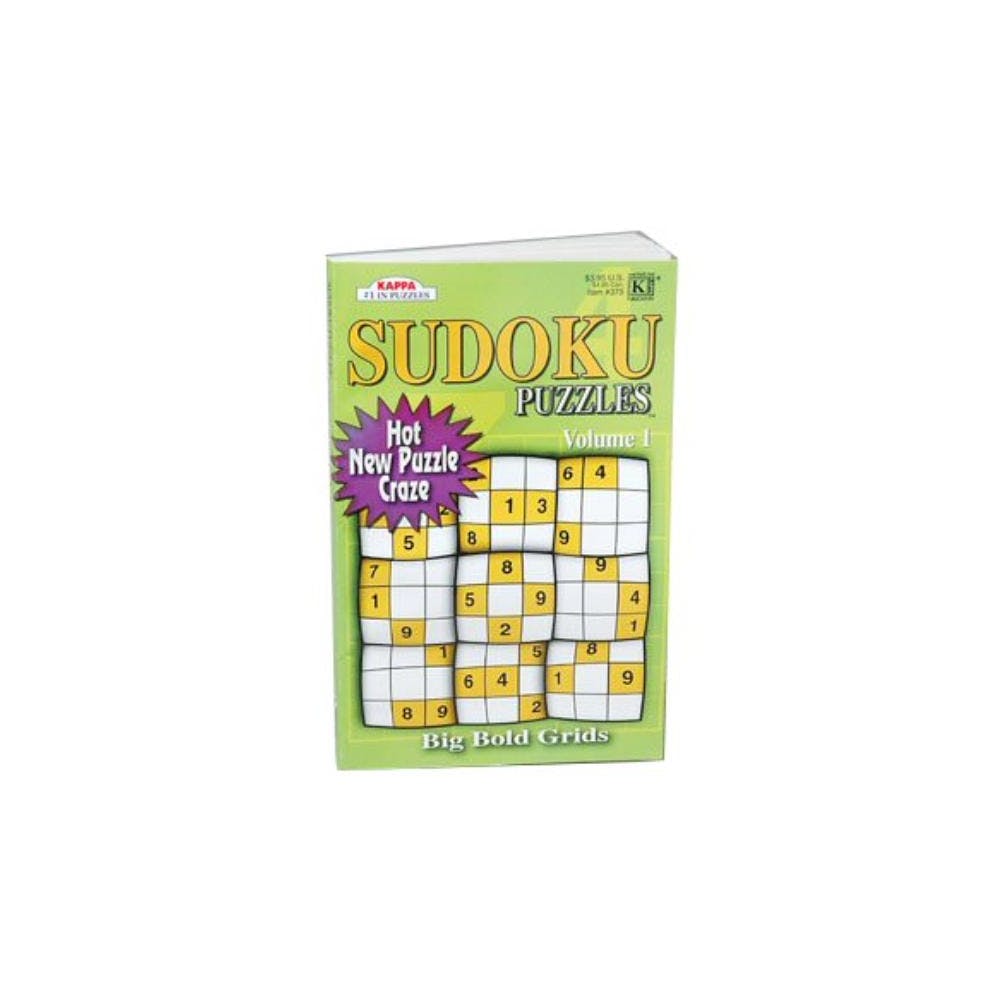 Sudoku Puzzle Books - Large Grids Two Titles 1