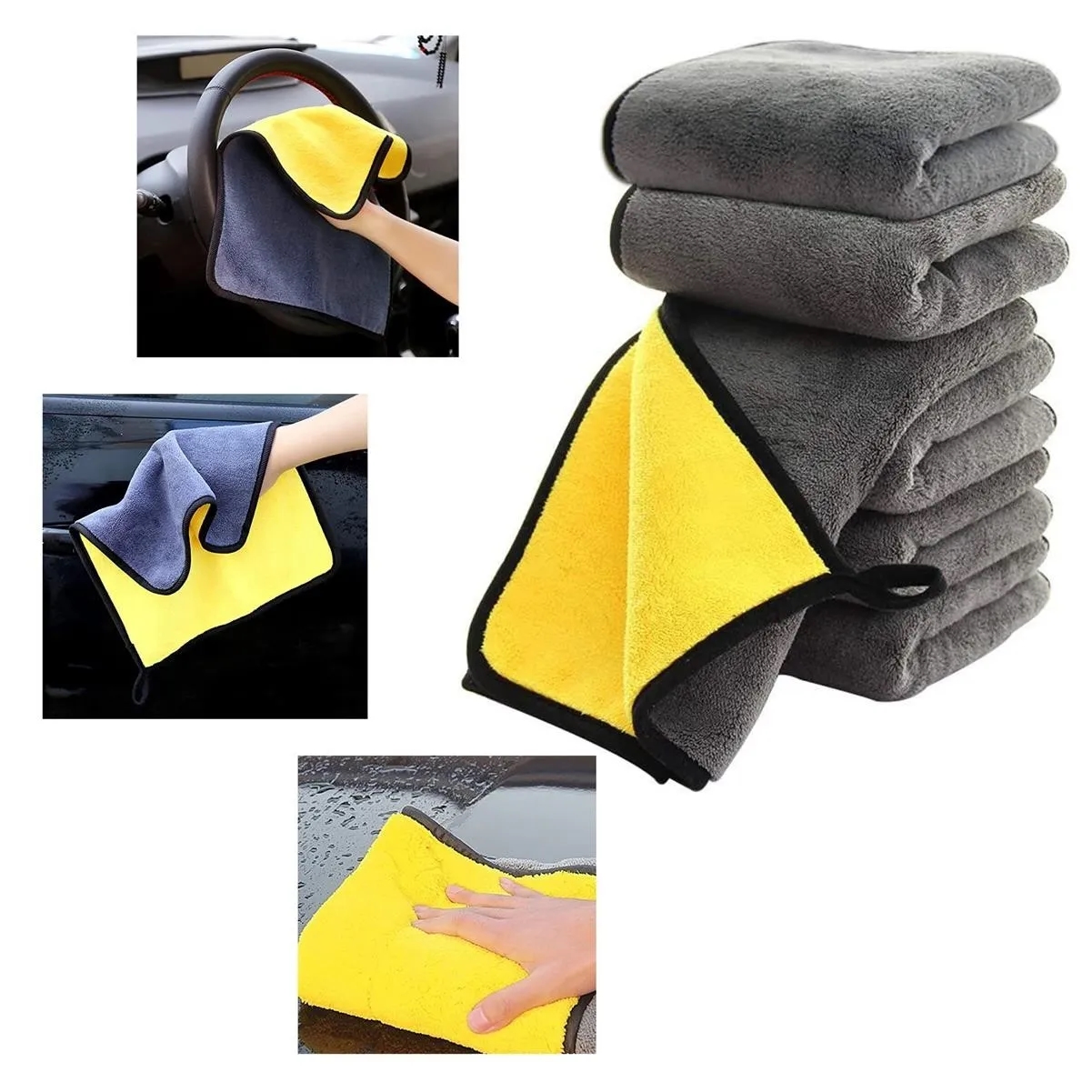 Double-layer Car Micro Fiber Towels 5