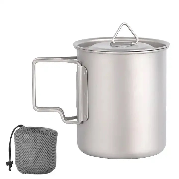Everest Ultralight Titanium Camping Mug (12oz/14oz/16oz) 6