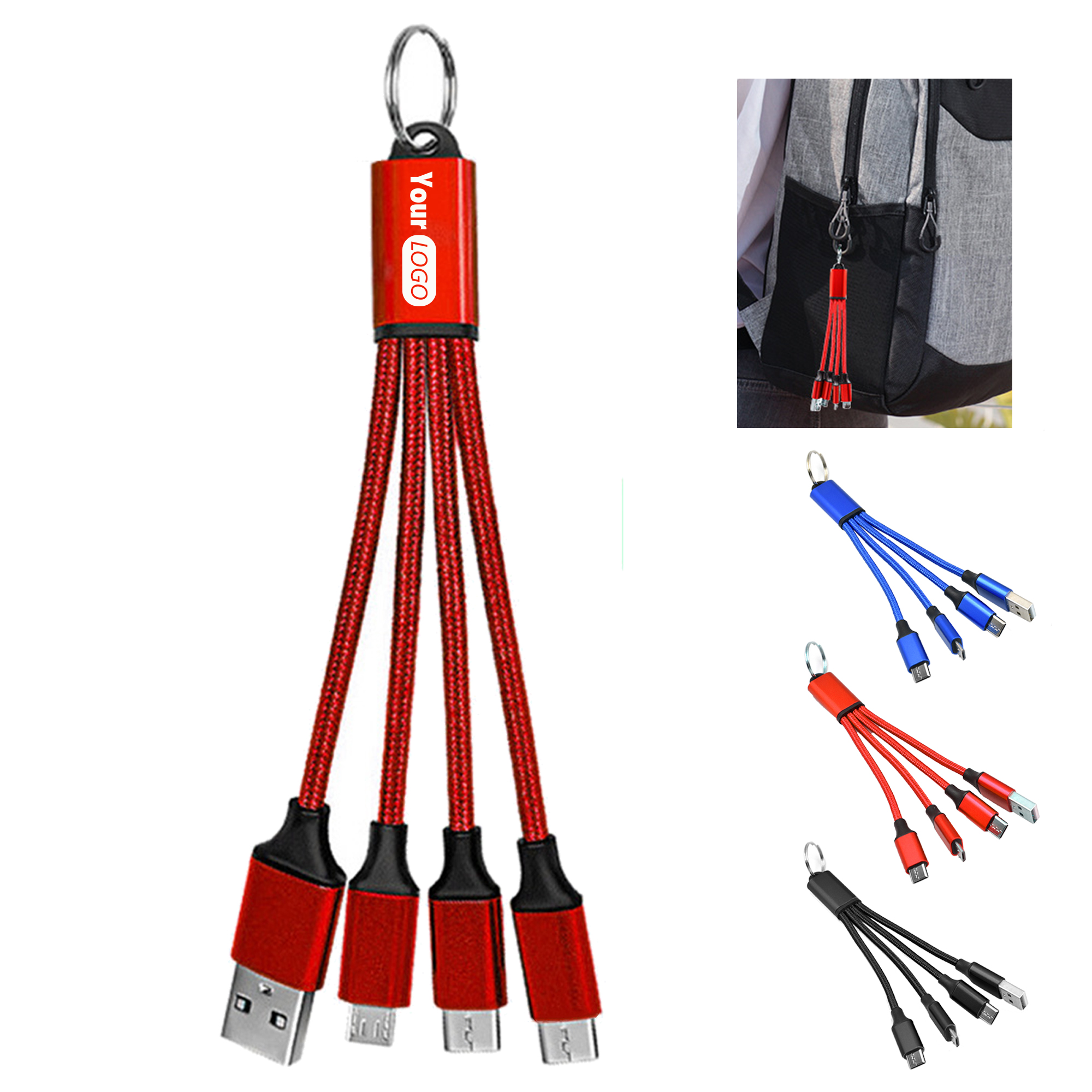 3-in-1 USB Charging Cord 1