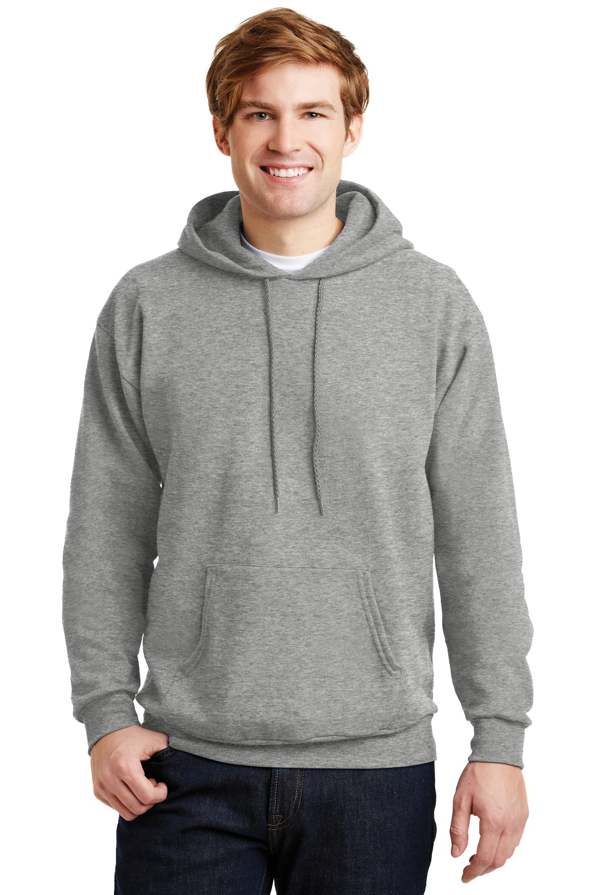 Hanes® EcoSmart Pullover Hooded Sweatshirt 2