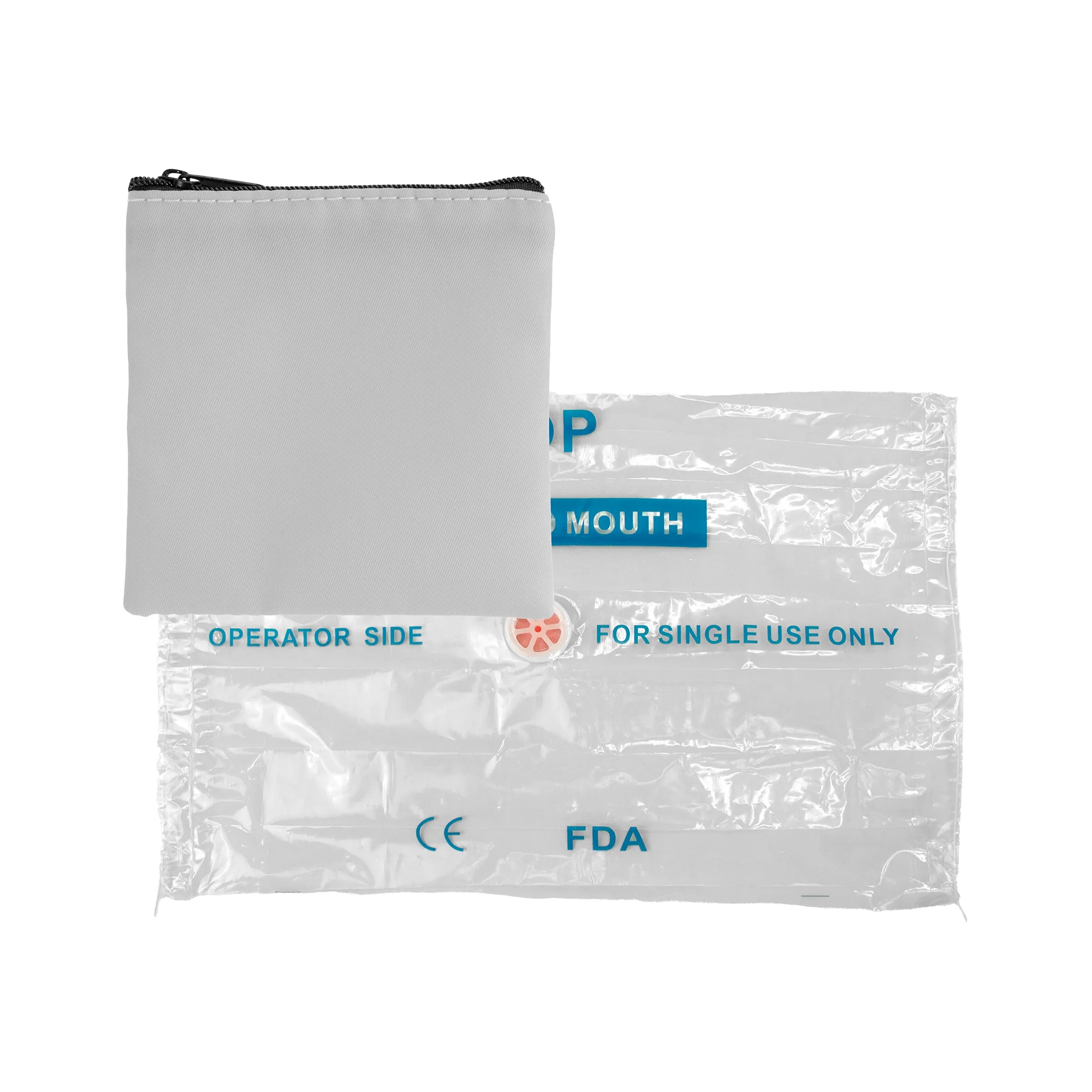 Colorful RPET CPR Face Shield Set 5