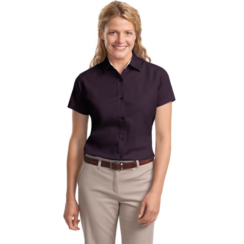 Port Authority Ladies Short Sleeve Easy Care Shirt. 44