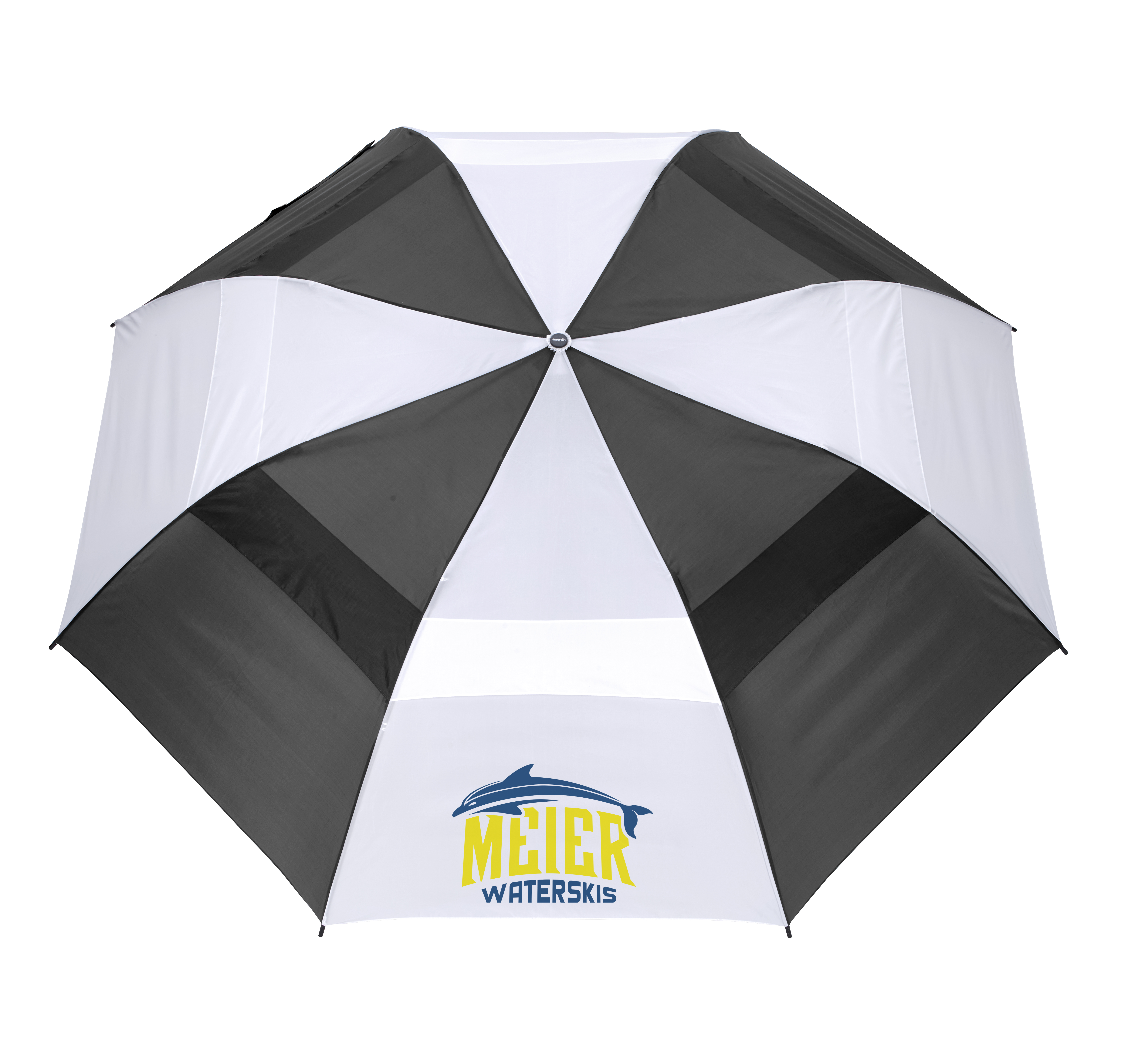 Shed Rain™ Windjammer® 58" Vented Wooden-Handled Auto-Open Jumbo Compact Umbrella 8