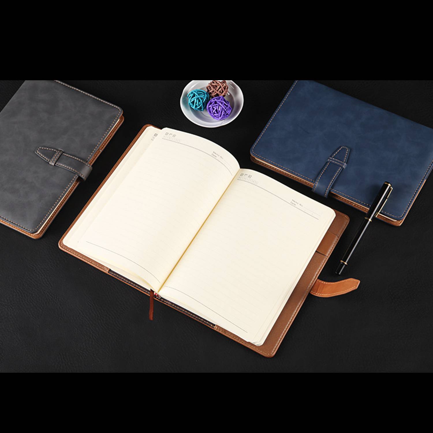 A6 PU Leather Journal Notebooks 3