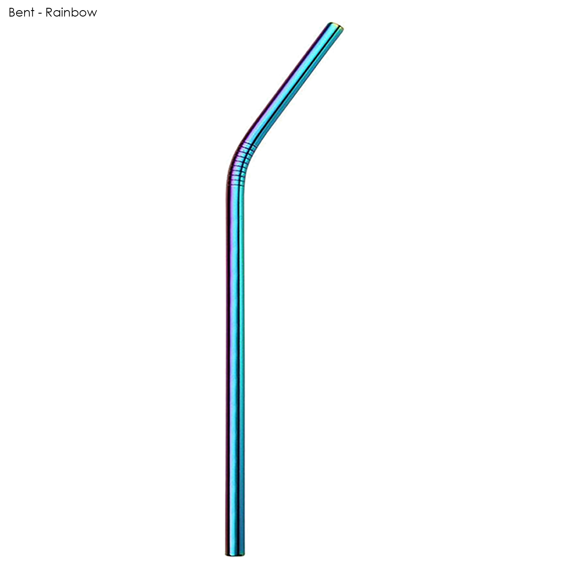 Stainless Steel Straw 8MM x 215MM - Colour 20
