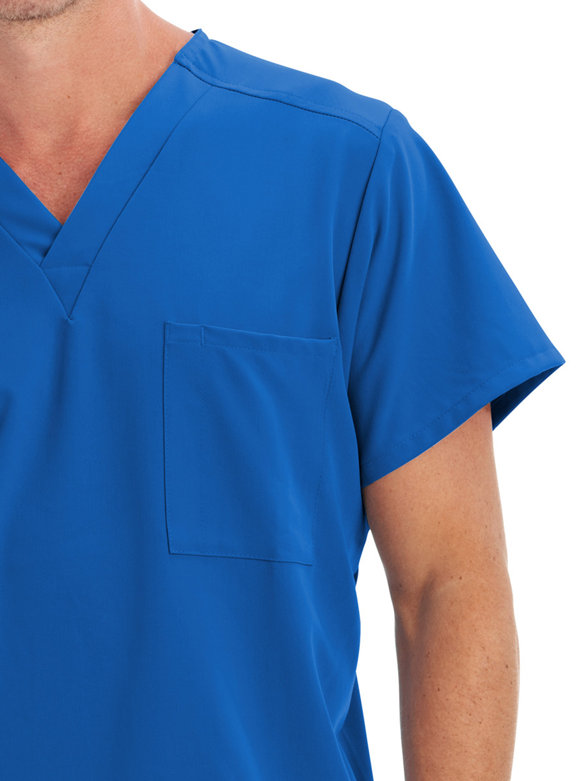 Jockey - Unisex 1-Pocket V-Neck Top 16
