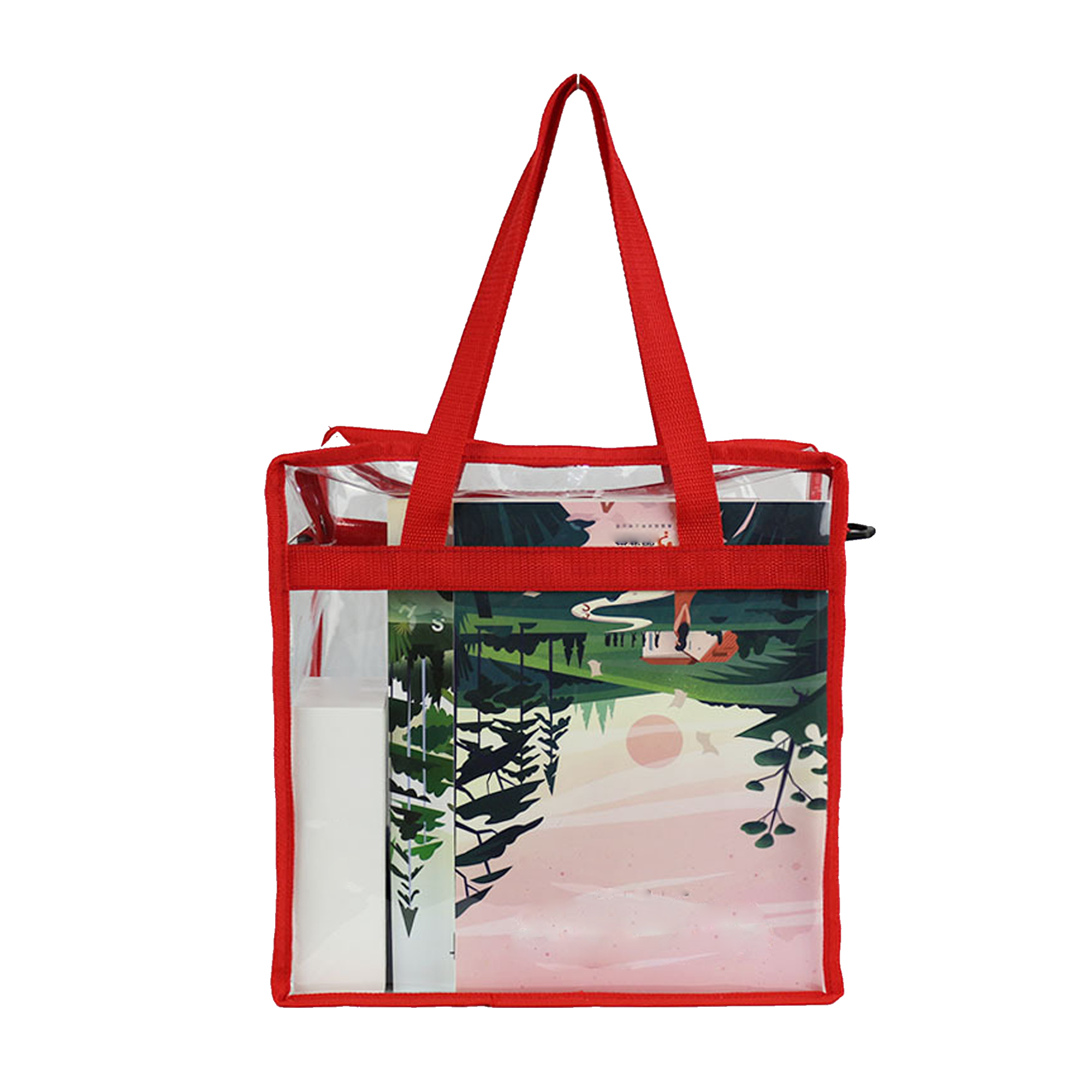 Clear Tote Bag Security Travel & Gym 1