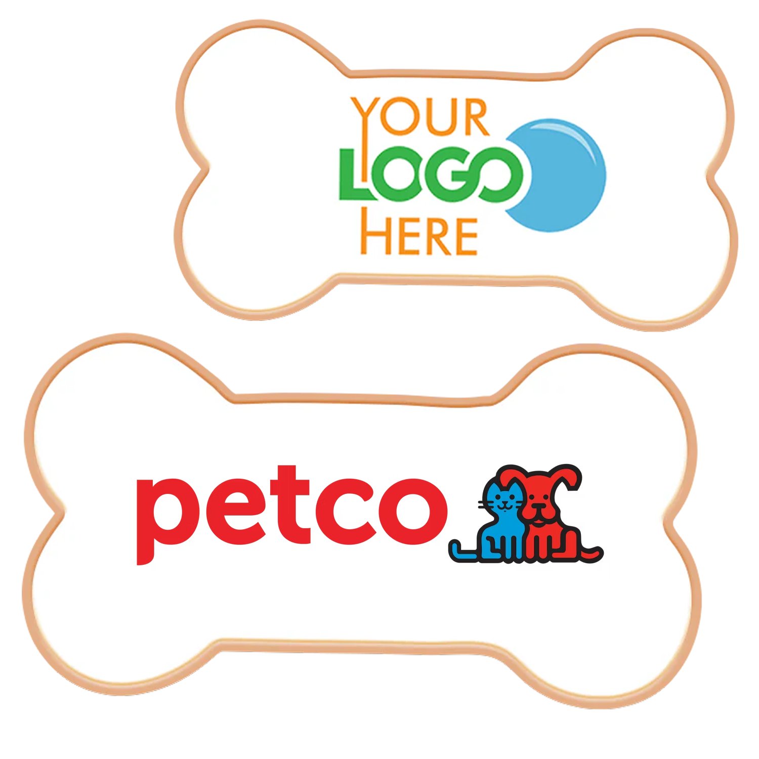 4" T-Shirt Shaped Logo Sugar Cookie 4