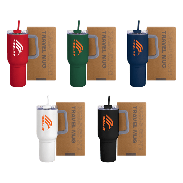 Key West 22 oz SS Travel Mug w/Can Cooler 42