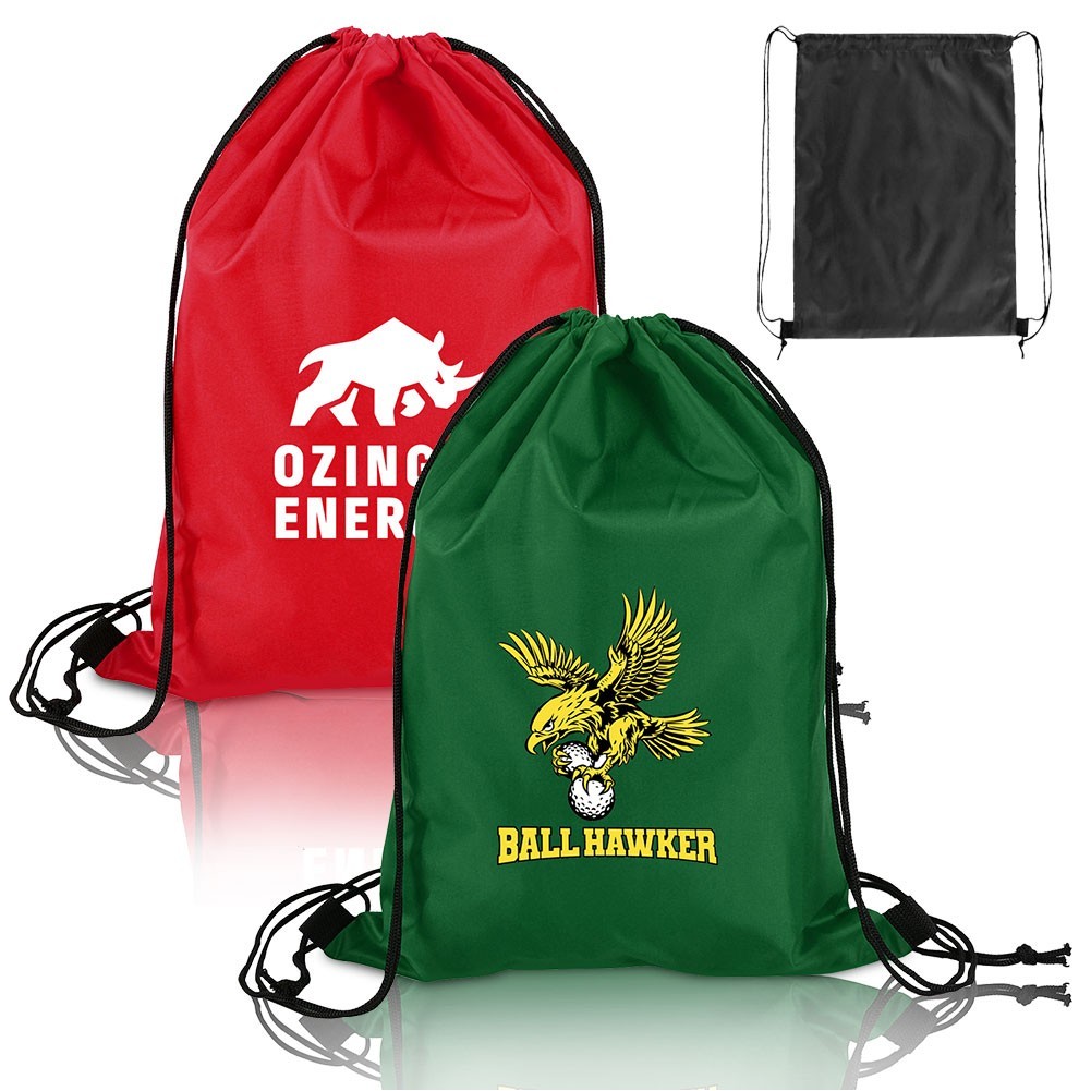 Budget Friendly Drawstring Backpack (14" X 18") 7