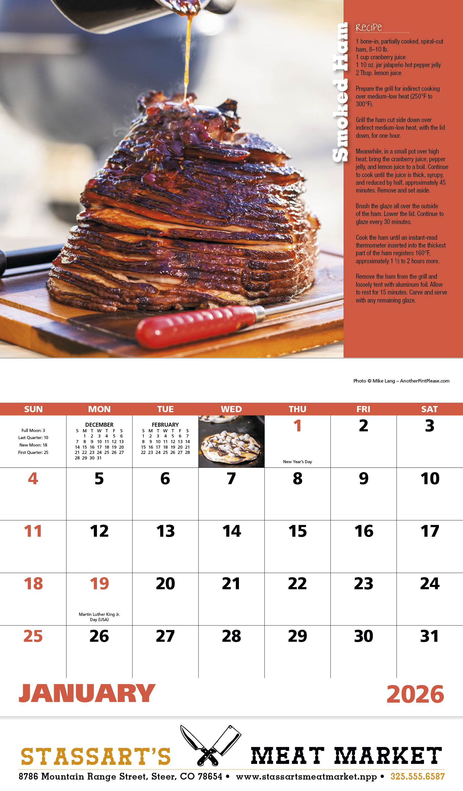 Good Value™ Grilling - Stapled Calendar 25