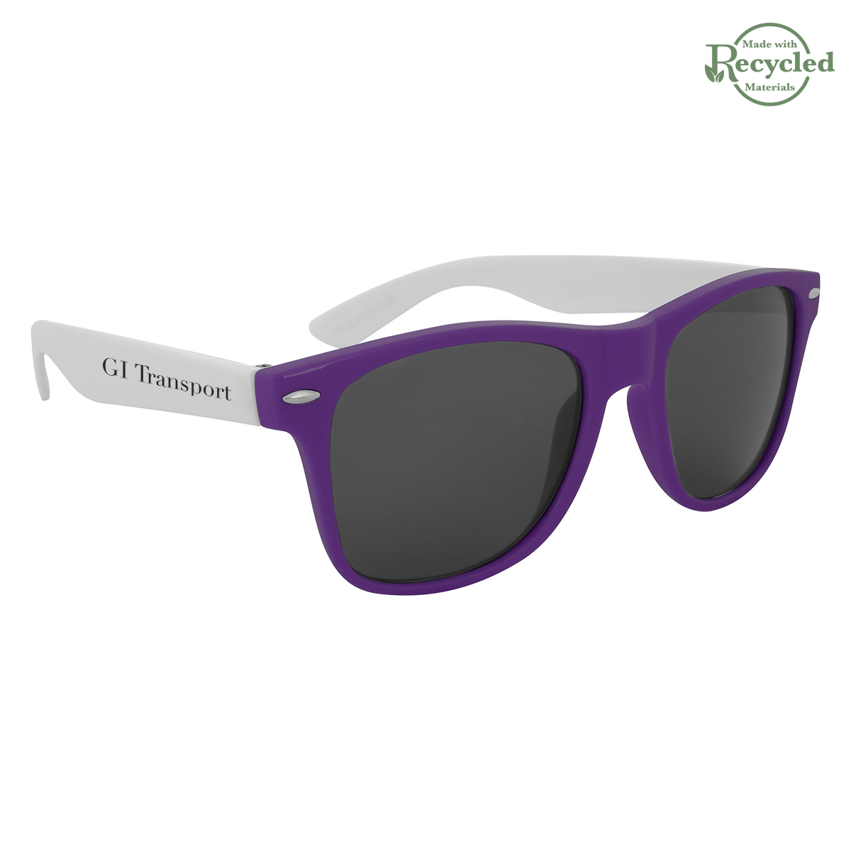 Full Color Colorblock Malibu Sunglasses 68