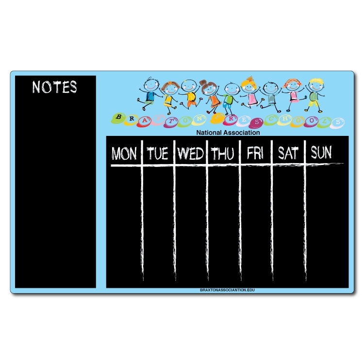 20 Mil Rectangle Chalkboard 2