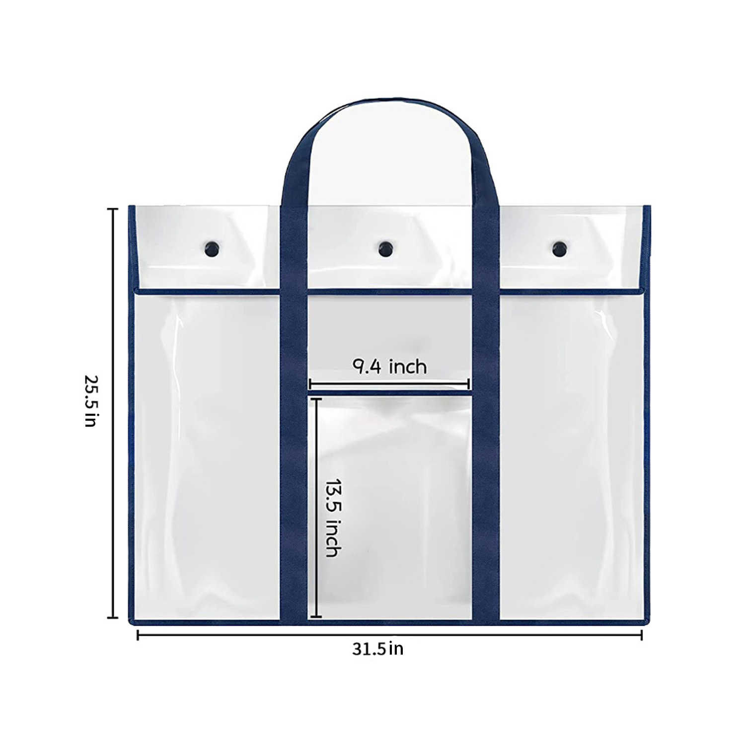 PVC Transparent Document Storage Bag 2