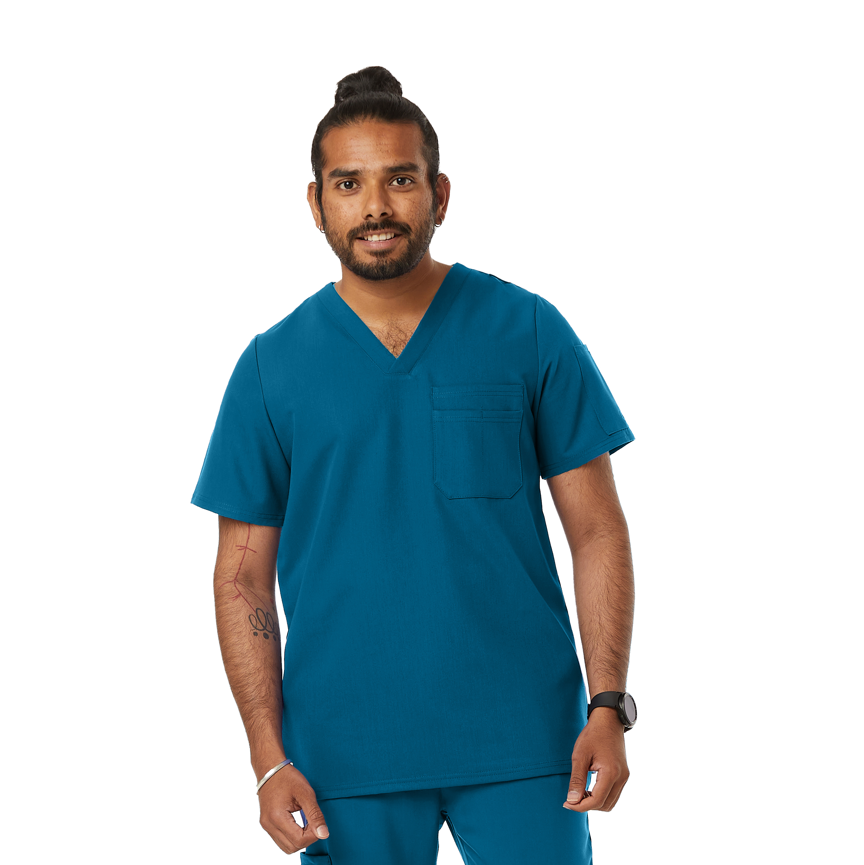 Mens WYND Tuckable Scrub Top 11
