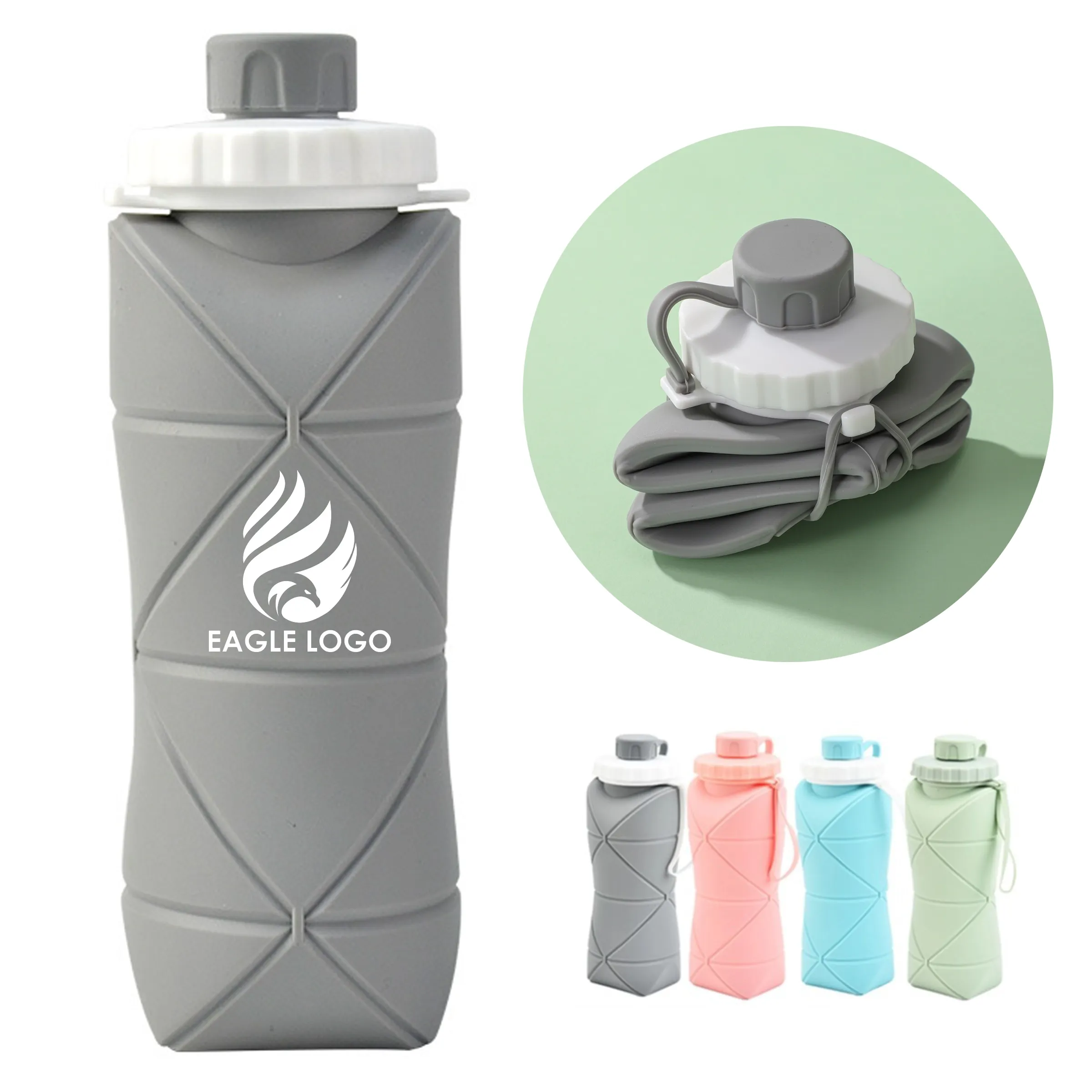 Silicone Collapsible Waterproof Travel Cup 5