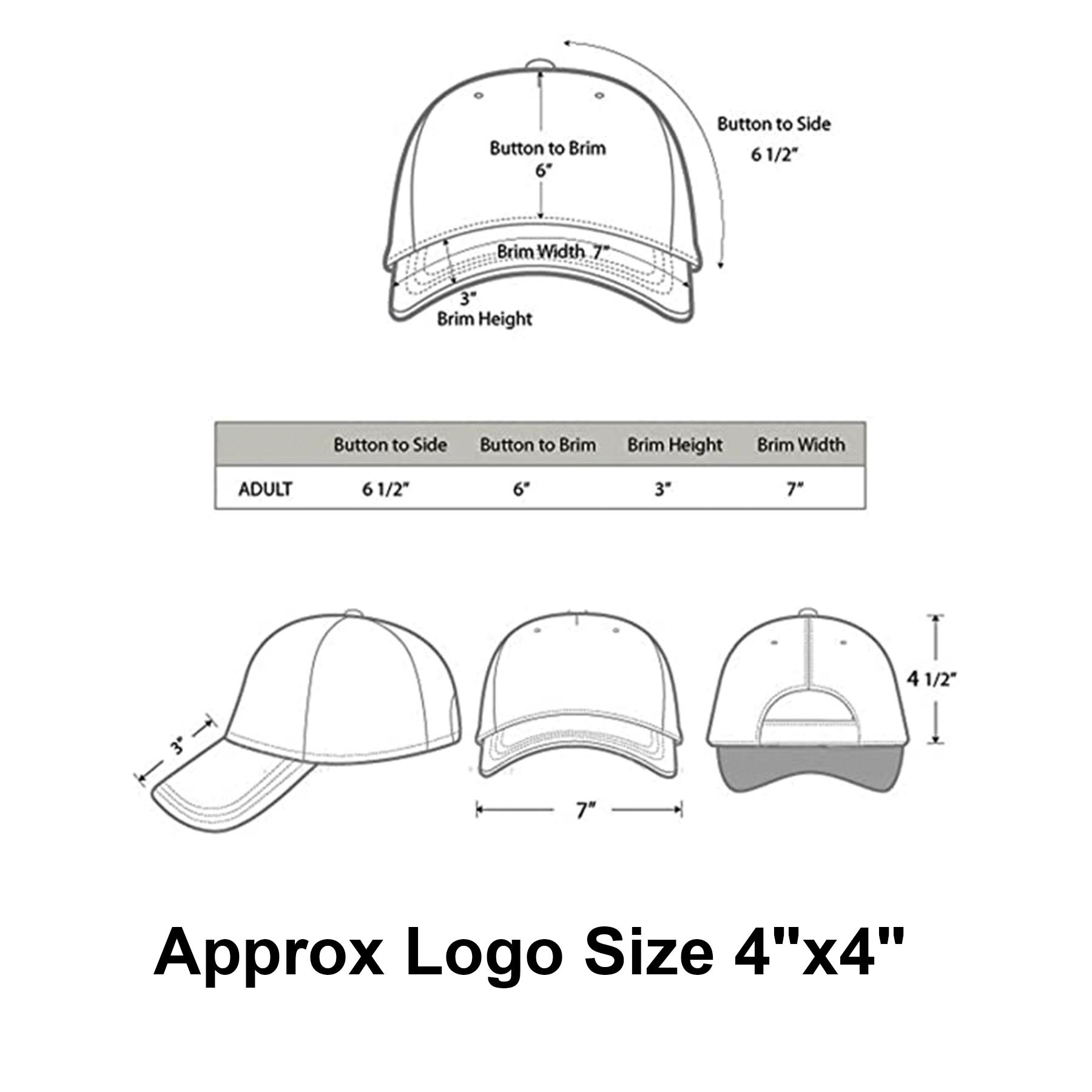 Six Panel Cotton Baseball Cap 2