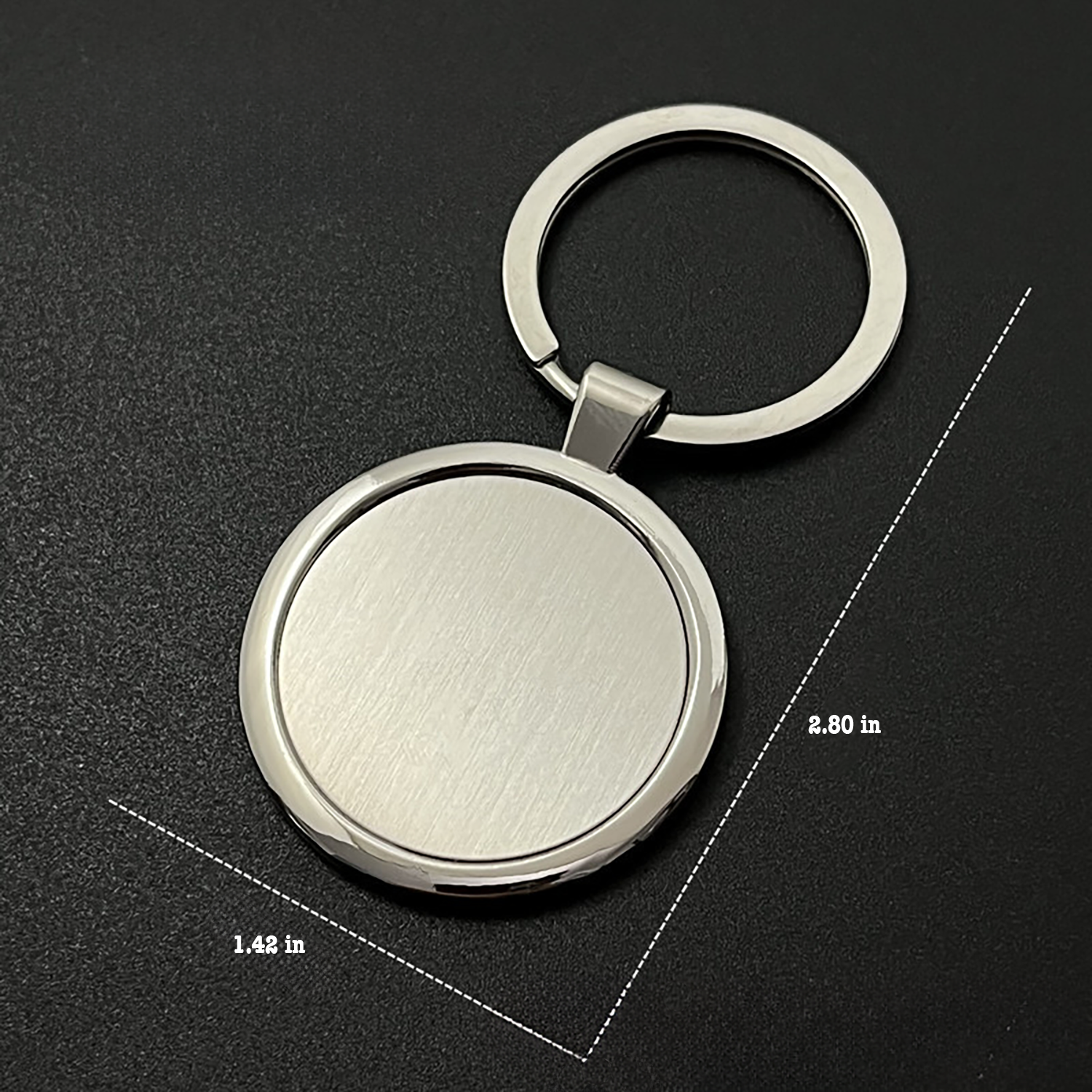Custom Satin Metal Key Chain w/ box 3