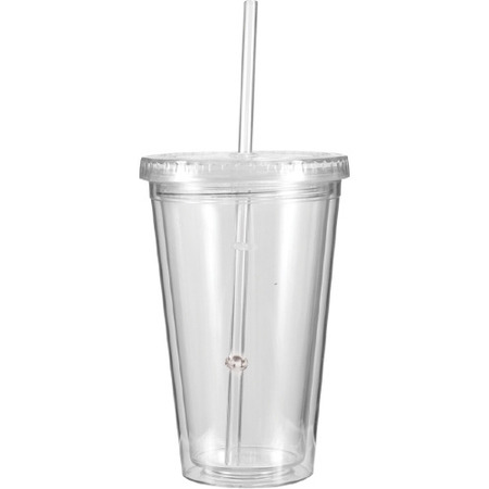 16 oz. Victory Acrylic Tumbler with Straw Lid