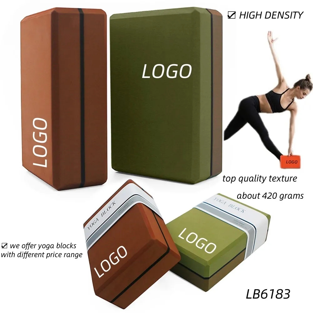 420 Grams High Density Yoga Blocks Pilates Bricks Wholesale 2