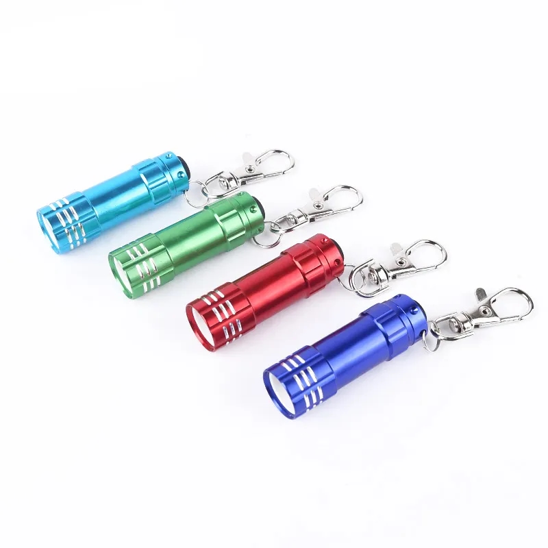 3 LED Deluxe Flashlight Keychain 6
