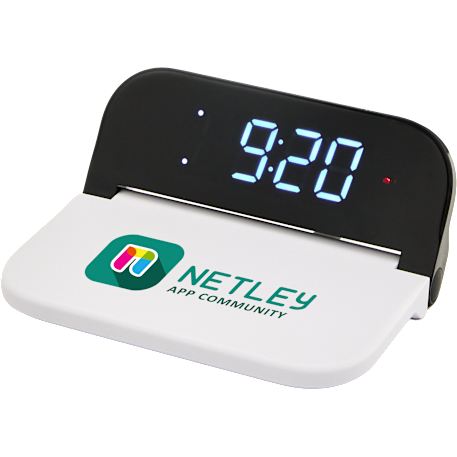 Digital Power Clock 15W Wireless Charger 13