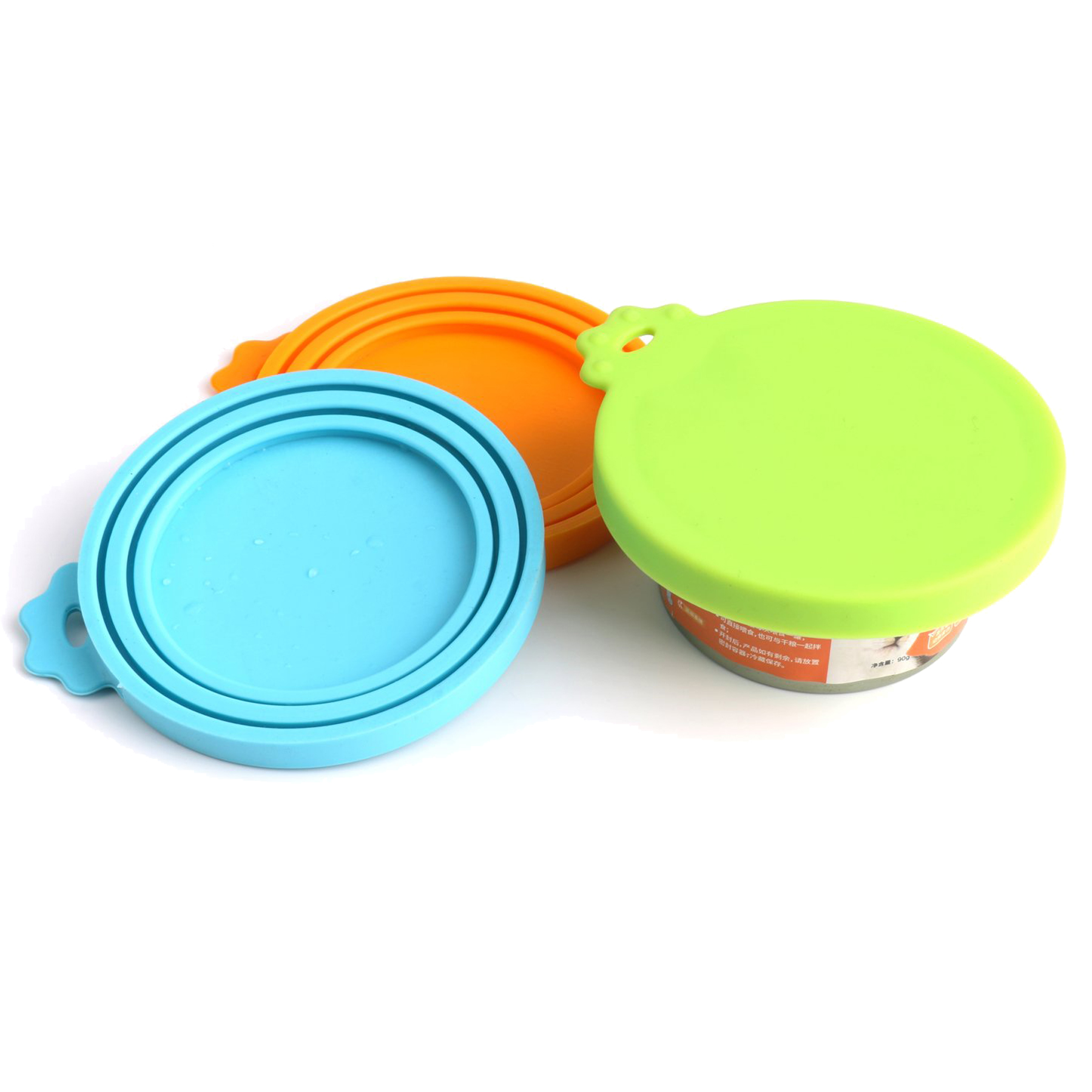 Pet Food Can Cover Silicone Can Lids for Dog and Cat Food 2