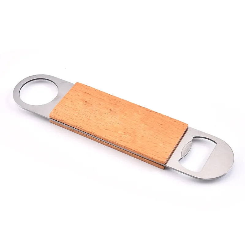 Laser Etched Wooden Bottle Opener 3